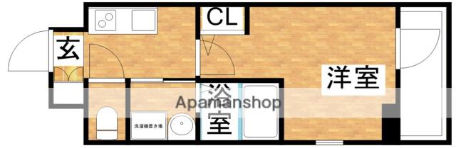 エスリード大阪シティノース(1K/3階)の間取り写真