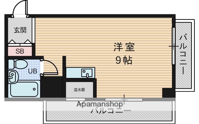 藤和シティーコープ新大阪(ワンルーム/7階)の間取り写真