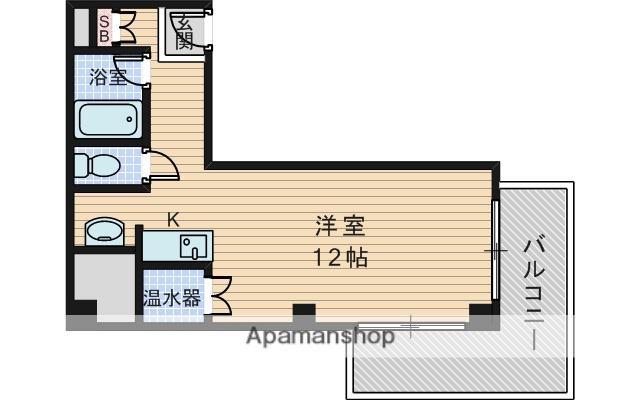 センチュリー21壱番館(ワンルーム/5階)の間取り写真
