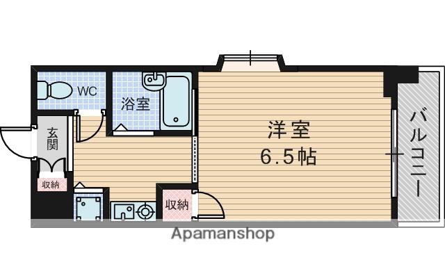 CITYLIFEプレサンス新大阪(1K/5階)の間取り写真
