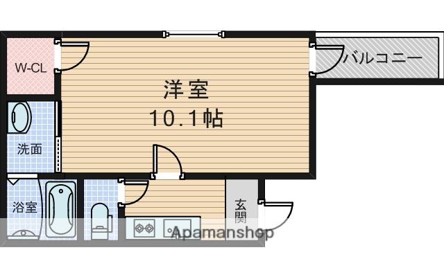 フジパレス豊新Ⅴ番館(1K/2階)の間取り写真