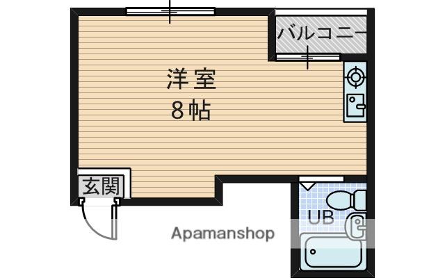 フォレスト新大阪(ワンルーム/5階)の間取り写真