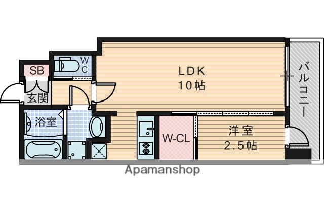 セレニテ西中島アリア弐番館(1LDK/12階)の間取り写真