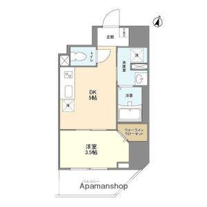 イルリッシュ西中島ILE RICHE NISHINAKAJIMA(1DK/3階)の間取り写真