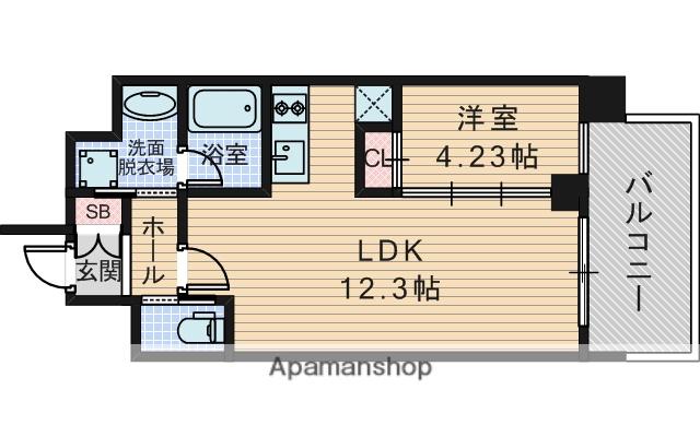 プレジオ西中島ASIAN(1LDK/10階)の間取り写真