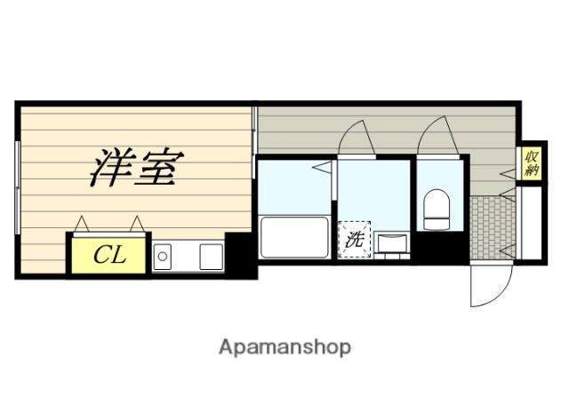 サニーハウス豊中(ワンルーム/3階)の間取り写真