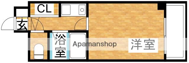 リアライズ西淡路(1K/8階)の間取り写真