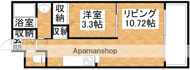 グランシス江坂(1LDK/10階)の間取り写真