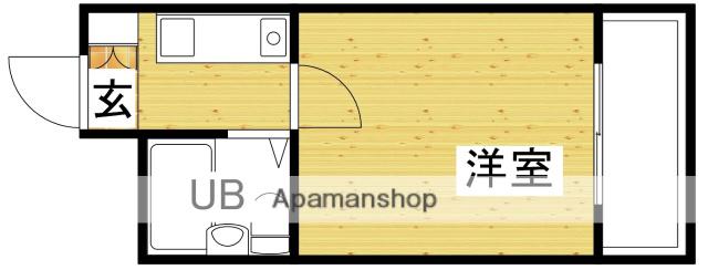 ミフネセントラルベア東淀川(ワンルーム/7階)の間取り写真