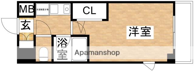 エスリード新大阪第7(1K/10階)の間取り写真