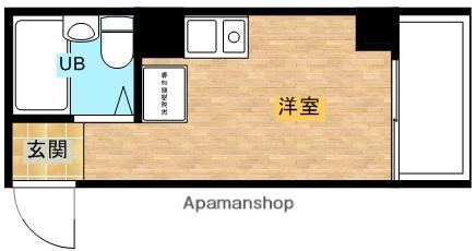 R-CUBE新大阪(1K/7階)の間取り写真