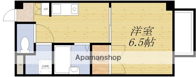 田中マンション(1DK/3階)の間取り写真