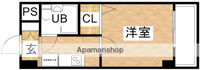 エスリード新大阪(1K/12階)の間取り写真