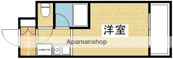 グランメール新大阪(1K/3階)の間取り写真