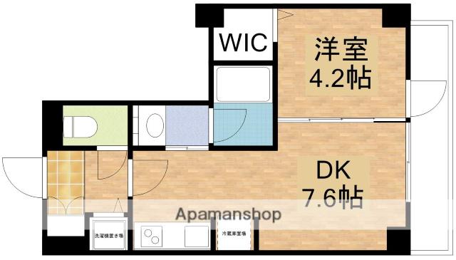 S-RESIDENCE江坂(1DK/3階)の間取り写真