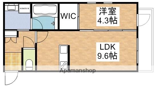 エルパシオン吹田泉町(1LDK/3階)の間取り写真
