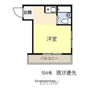 ラフィーネ新大阪(ワンルーム/5階)の間取り写真