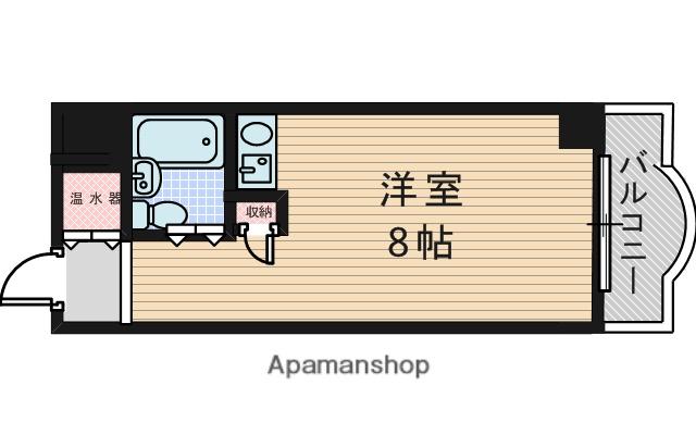 ネオハイツ新淀川(ワンルーム/5階)の間取り写真