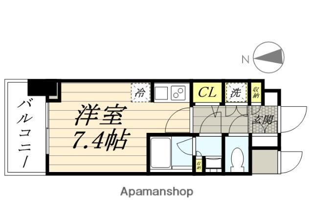 コンフォリア江坂広芝町(ワンルーム/10階)の間取り写真