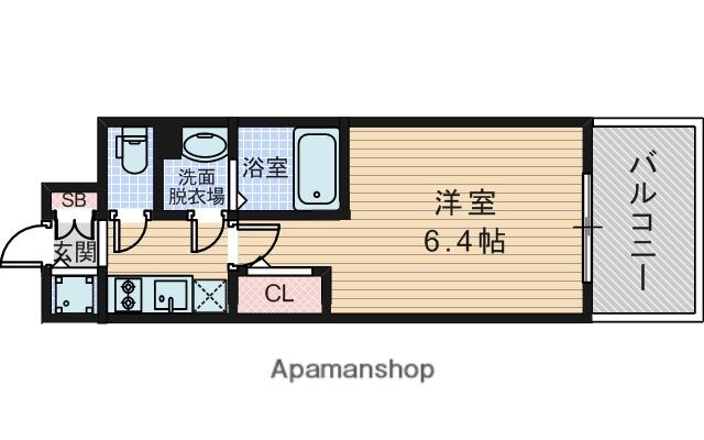 エスリード新大阪ラヴァーグ(1K/10階)の間取り写真