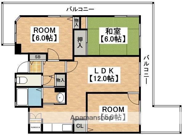 BEE BEE GRANDE(3LDK/2階)の間取り写真