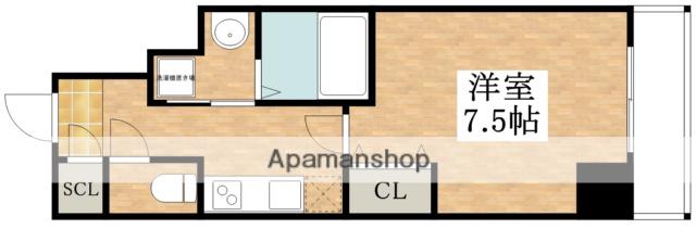 プリメーロ66(1K/3階)の間取り写真