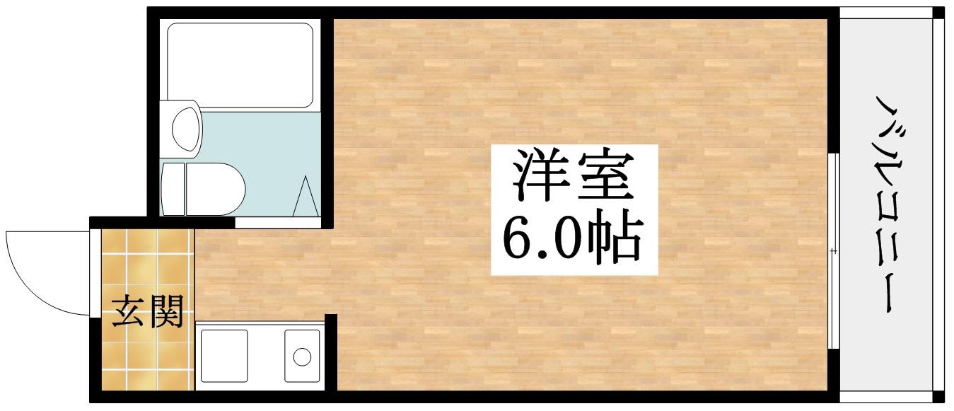 ルネッサンス エリエール(ワンルーム/7階)の間取り写真