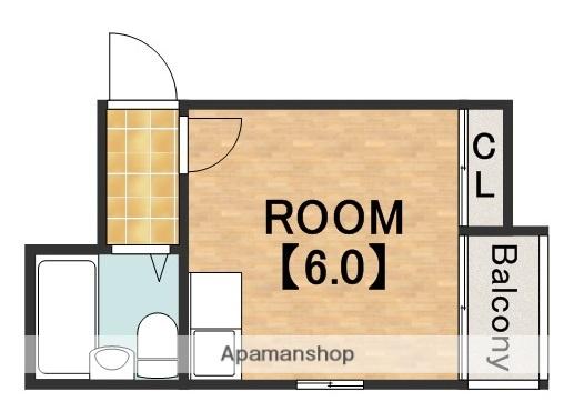 プレアール長居公園(ワンルーム/3階)の間取り写真