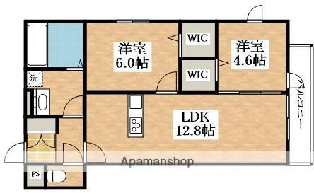 大阪メトロ谷町線 喜連瓜破駅 徒歩19分 3階建 築5年(2LDK/1階)の間取り写真