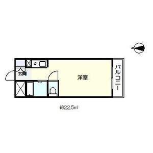 デイグラン上新庄(ワンルーム/1階)の間取り写真