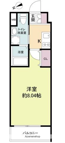 ライブ カーサ千林大宮(1K/1階)の間取り写真