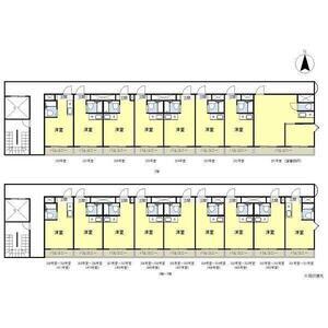 シティハイツ桃谷(ワンルーム/3階)の間取り写真