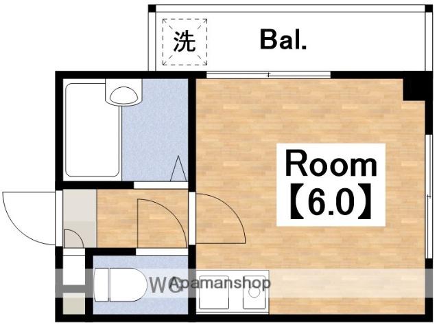 グランコーポ我孫子(ワンルーム/3階)の間取り写真