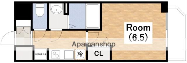 ララプレイス天王寺ルフレ(1K/12階)の間取り写真