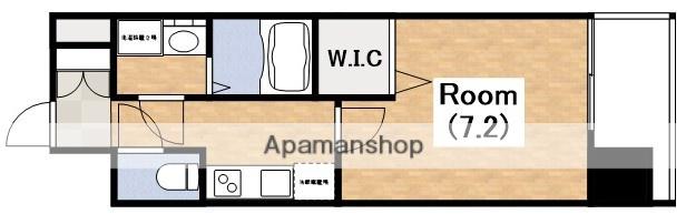 LOUIS RESIDENCE 天王寺町北(1K/11階)の間取り写真