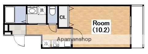 フジパレス山之内Ⅷ番館(1K/2階)の間取り写真