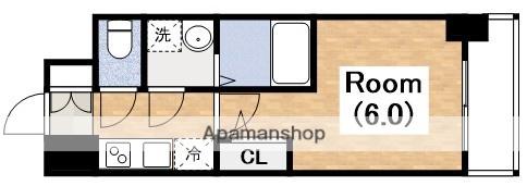 エスリード長居公園PARK AVENUE(1K/10階)の間取り写真