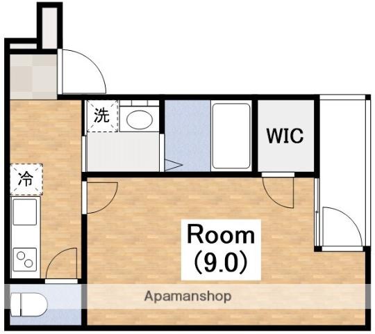 フジパレス住吉沢之町Ⅲ番館(1K/1階)の間取り写真