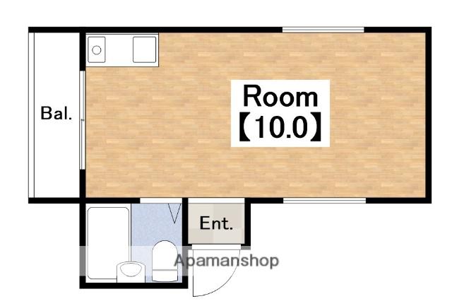 昭和町マンション(ワンルーム/3階)の間取り写真