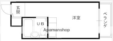 ダイドーメゾン塚口Ⅲ(ワンルーム/3階)の間取り写真