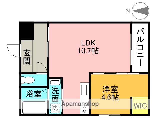 MOVE尼崎開明町(1LDK/1階)の間取り写真