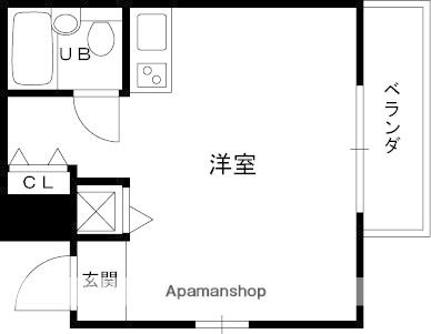 ダイド-メゾン塚口Ⅵ(ワンルーム/2階)の間取り写真