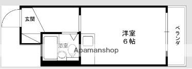 ダイシン塚口マンション(1K/2階)の間取り写真