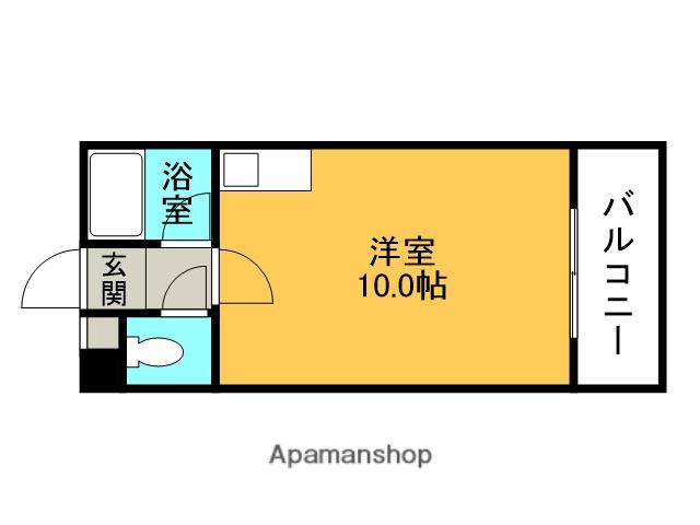 SENSE BLD・今津駅前(ワンルーム/6階)の間取り写真