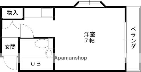 ラ・コート藤井寺(ワンルーム/2階)の間取り写真