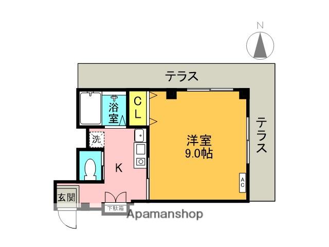 コピアルーチェ(1K/1階)の間取り写真