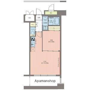 プレジオ西宮今津(1LDK/7階)の間取り写真