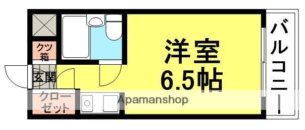 メゾンド・エル(ワンルーム/4階)の間取り写真