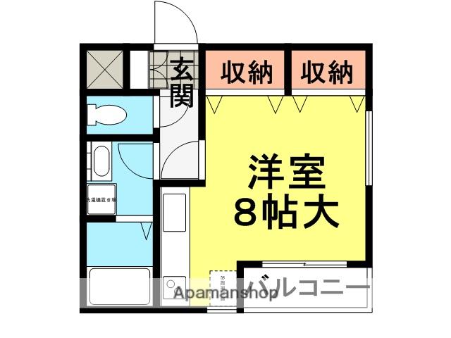 ヴィゴーラス武庫之荘(ワンルーム/1階)の間取り写真