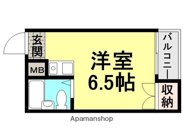 パーソナルマンション杭瀬Ⅱ(ワンルーム/5階)の間取り写真